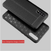 Luxury Leather TPU Case Black pre Huawei P20 